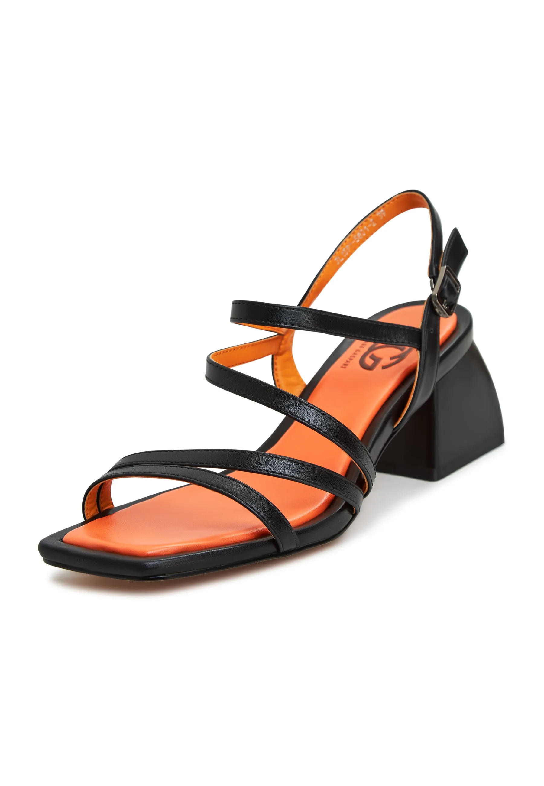 Block Heels Sandals Maria - Black