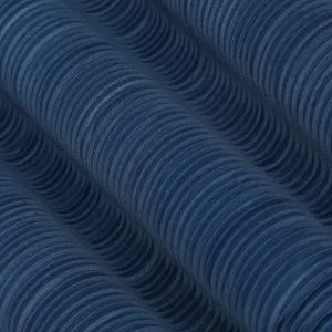 Blue Color Crush Satin Plain Fabric