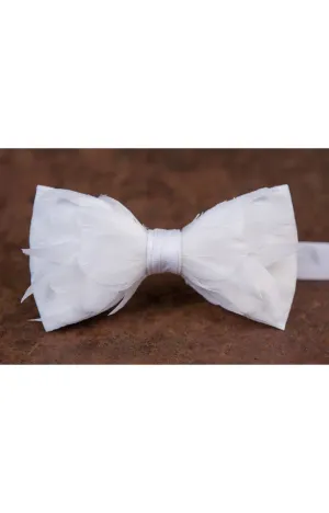 CAREW FEATHER BOW TIE