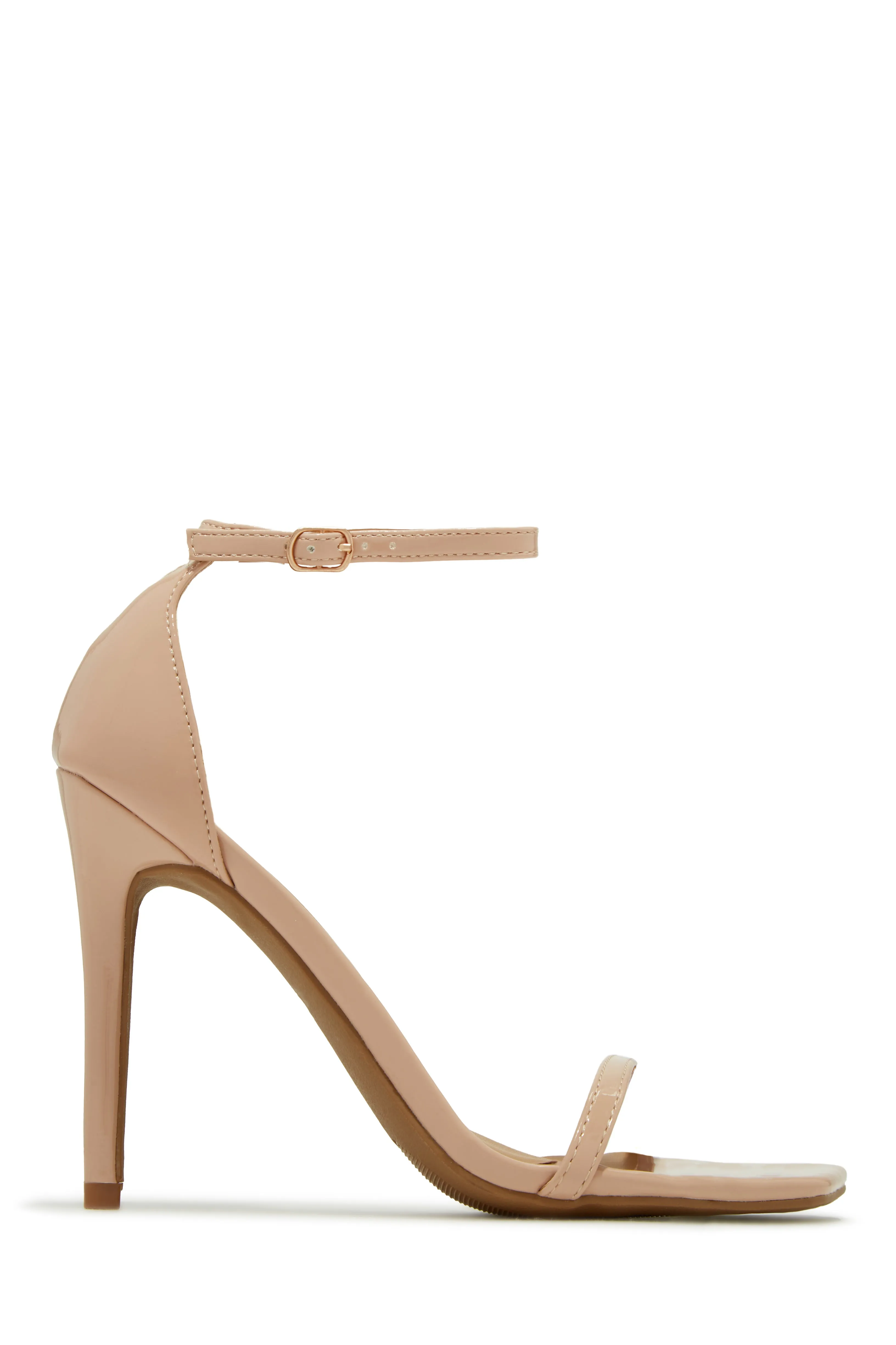 Celebrate Life Single Sole High Heels - Gold