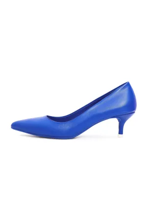 Elegant Luxe Pumps - Blue