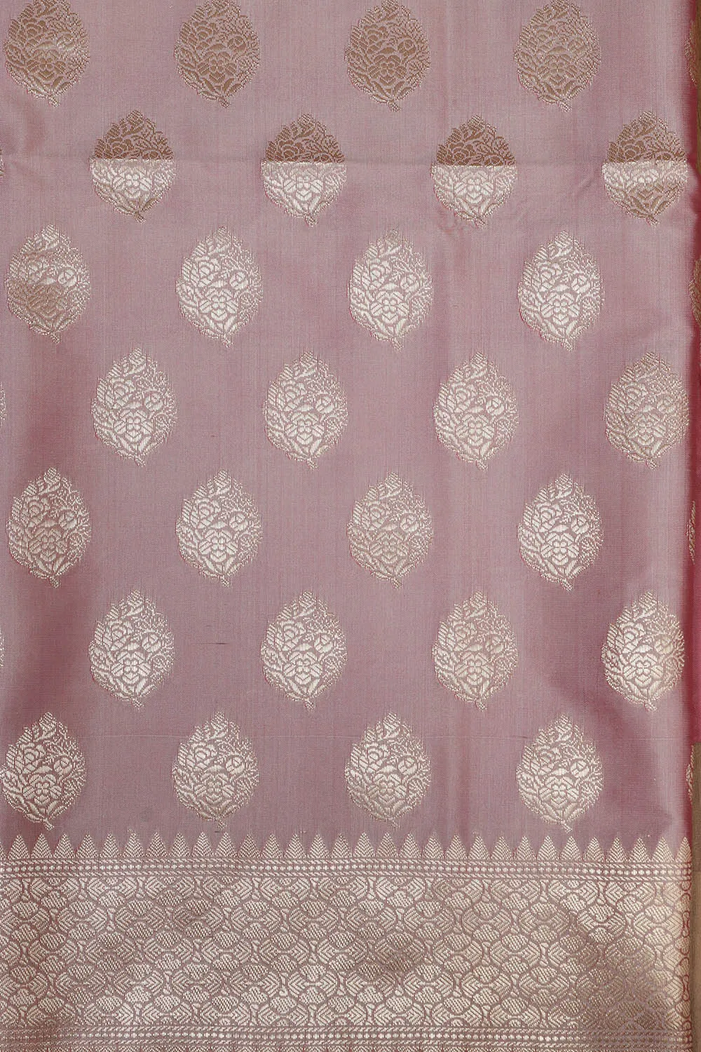 Elegant Purple Banarasi Silk Suit