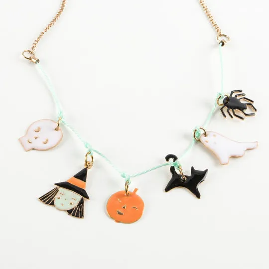 Halloween Enamel Necklace