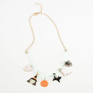 Halloween Enamel Necklace