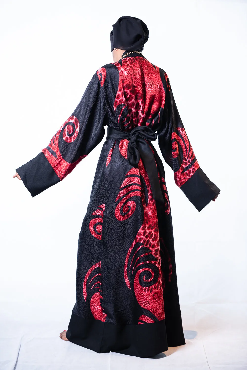 Hilary Silk kimono robe