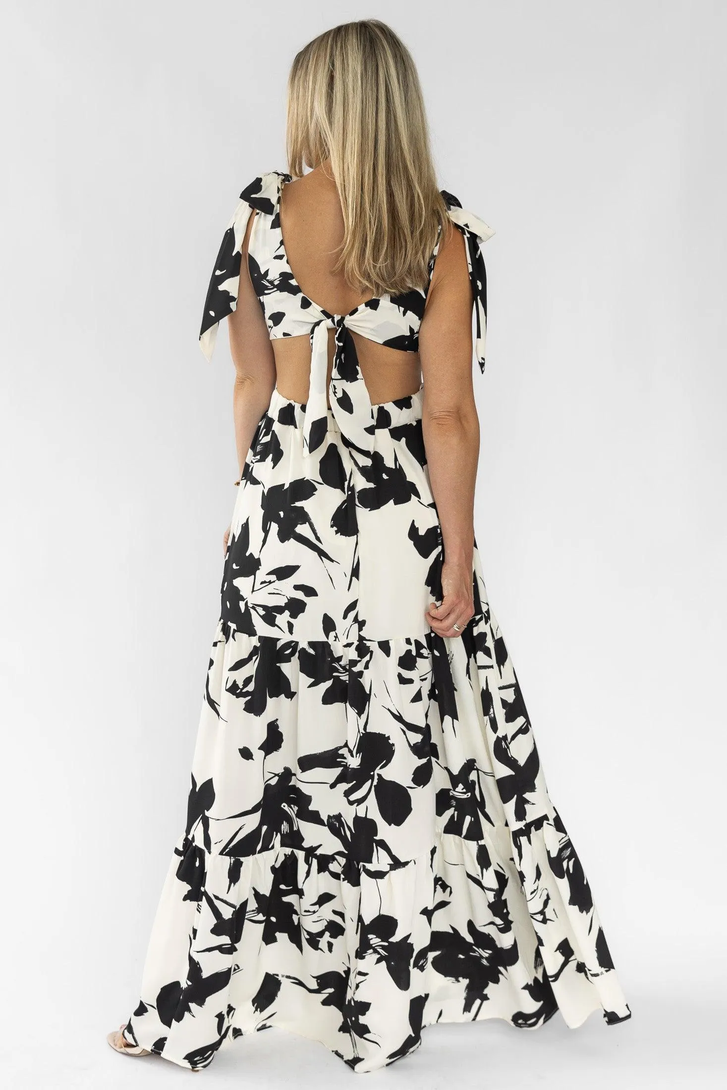 Holden Black Floral Maxi Dress - Final Sale