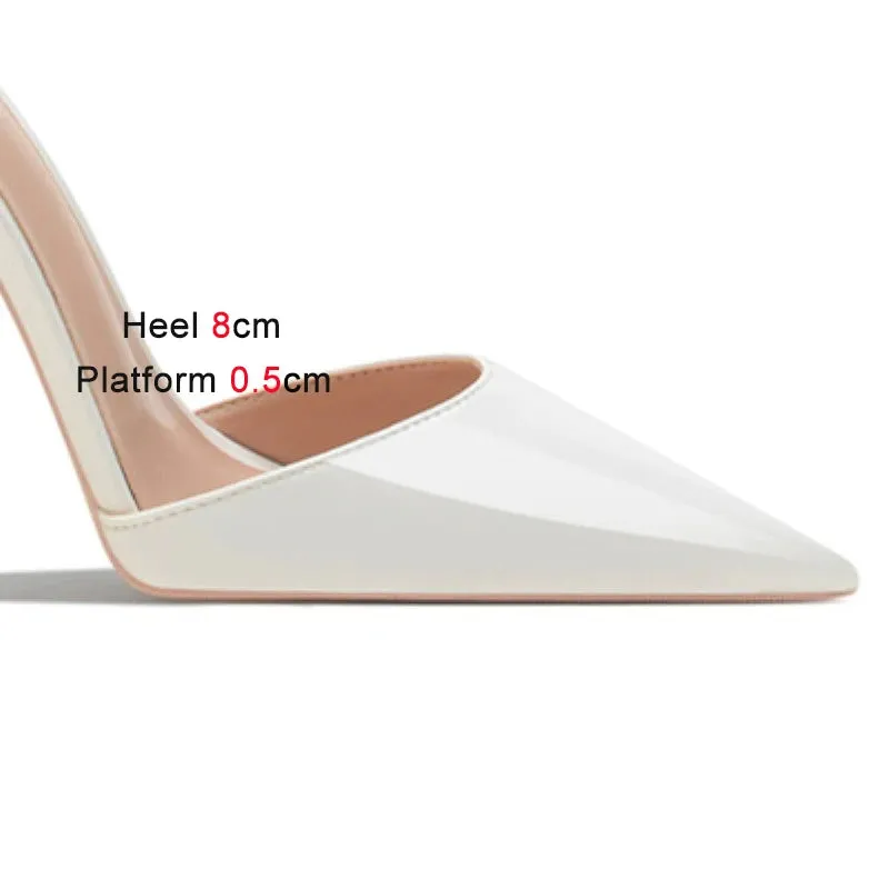 Kimy - Elegant High Heels Pumps Lady Closed Pointed Toe