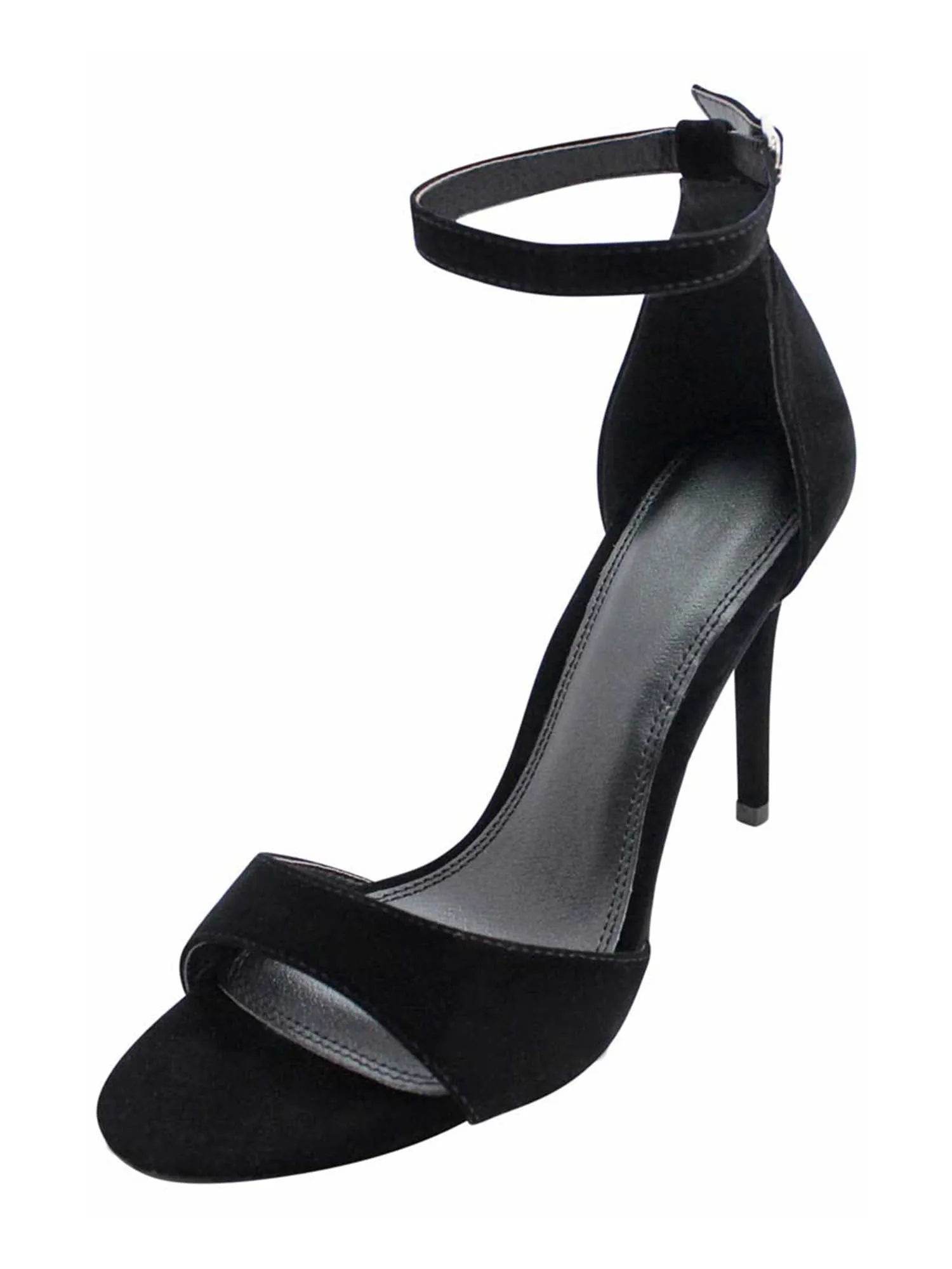 Luxe Ankle Strap Womens Sandal Pumps