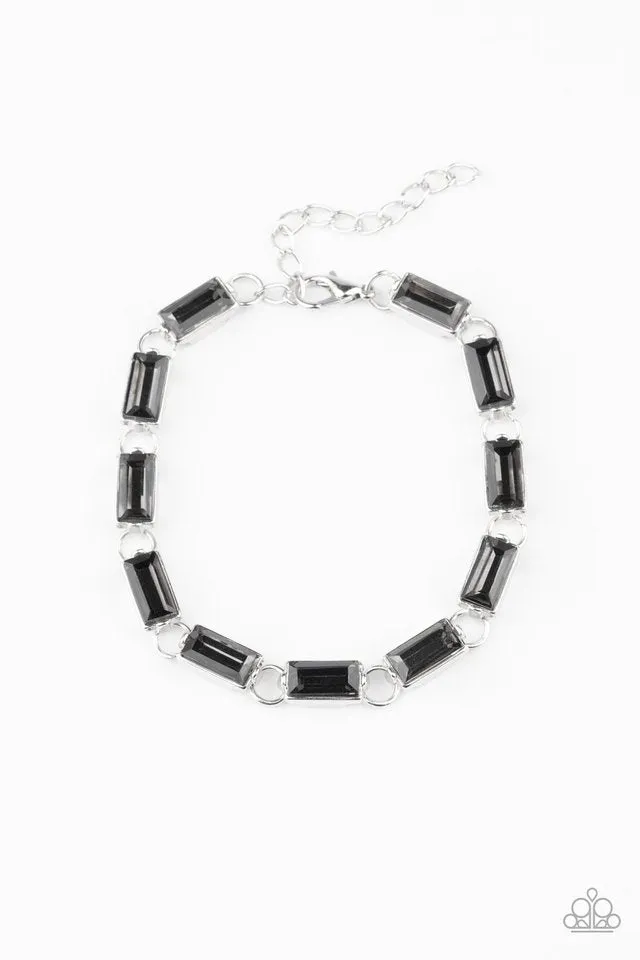 Paparazzi Bracelet ~ Irresistibly Icy - Silver