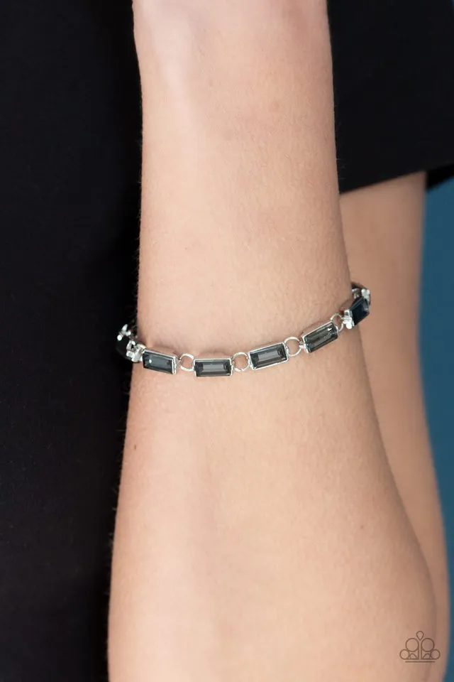 Paparazzi Bracelet ~ Irresistibly Icy - Silver