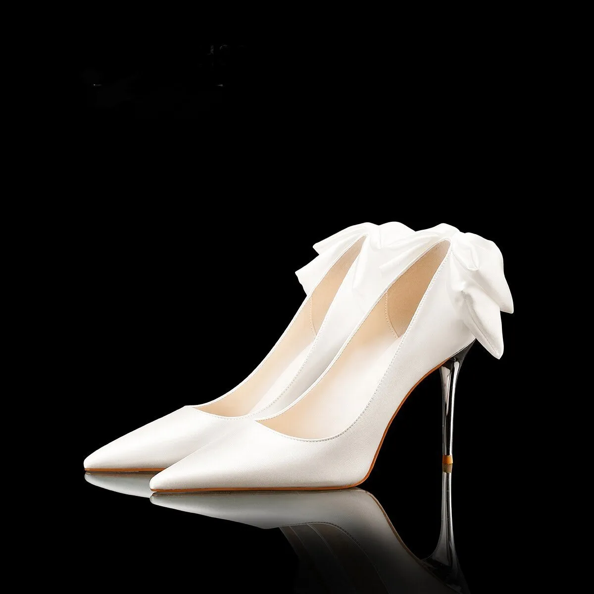 Pointed Toe Stiletto High Heels Wedding Shoes