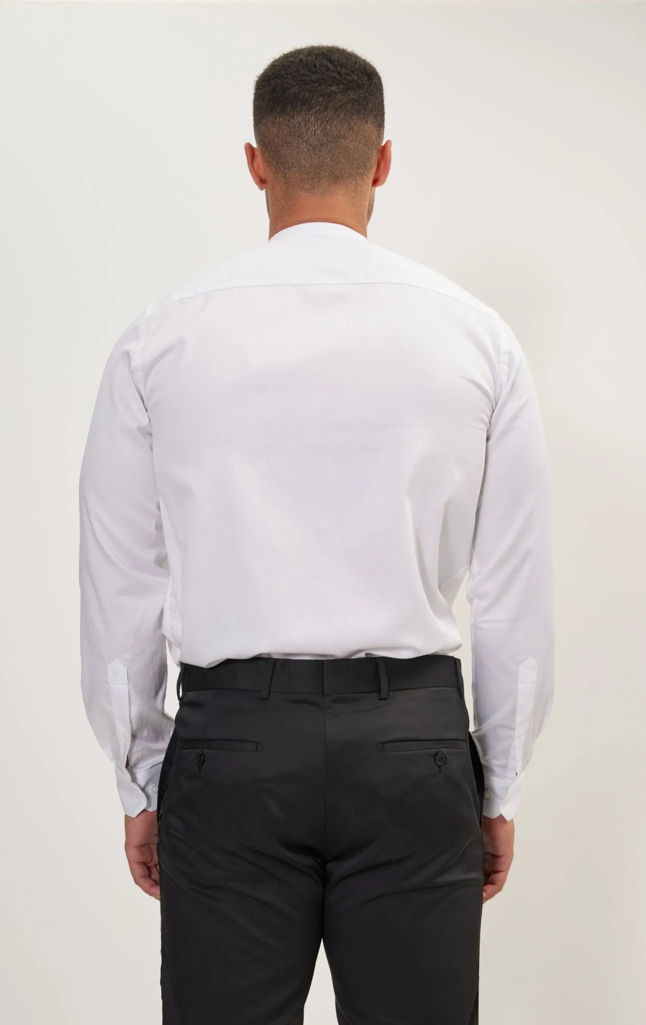 Pure Cotton Dress Shirt - White White