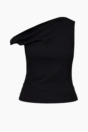 Rag & Bone Lou Off-Shoulder Top - Black