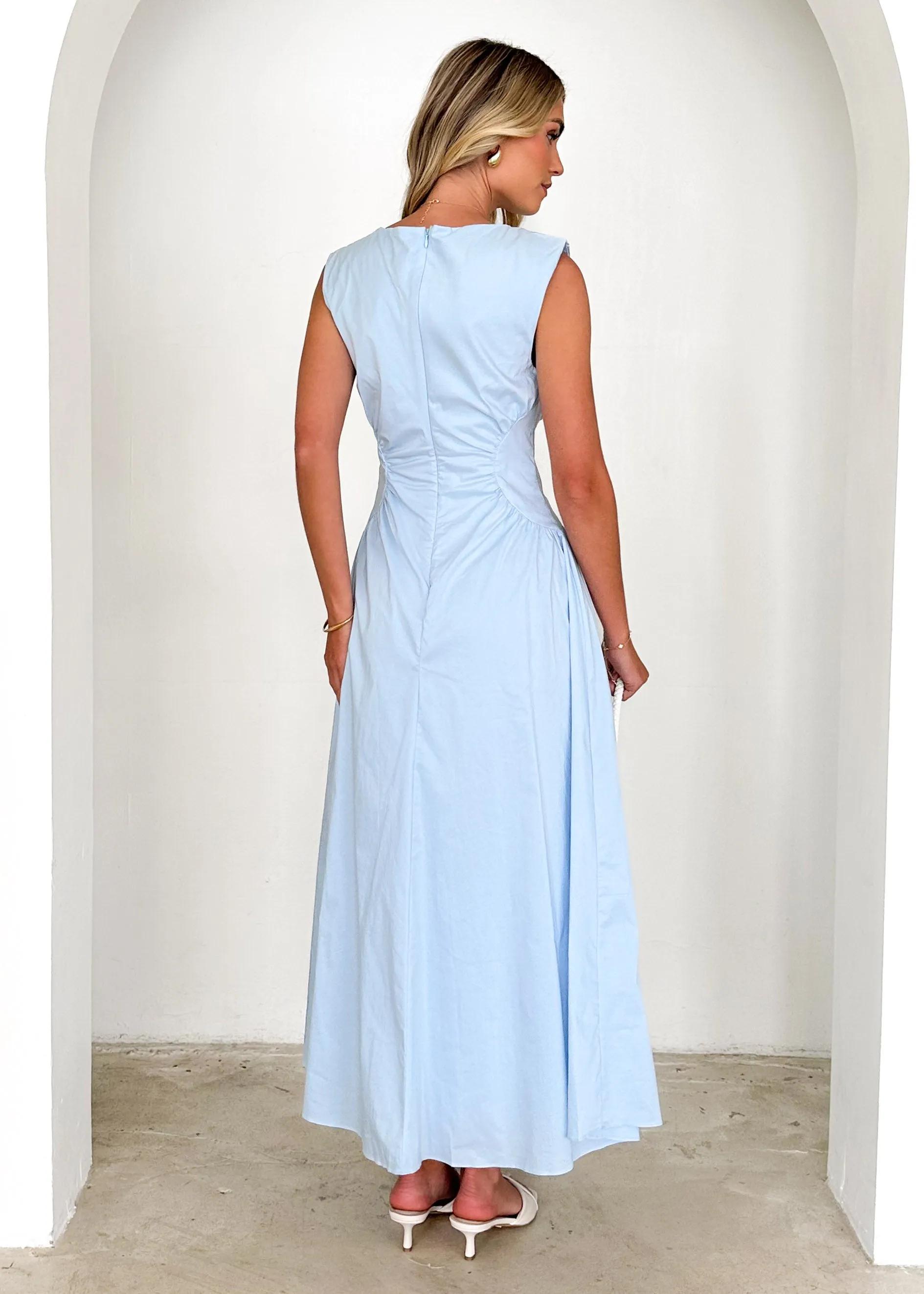 Sabbath Maxi Dress - Sky Blue