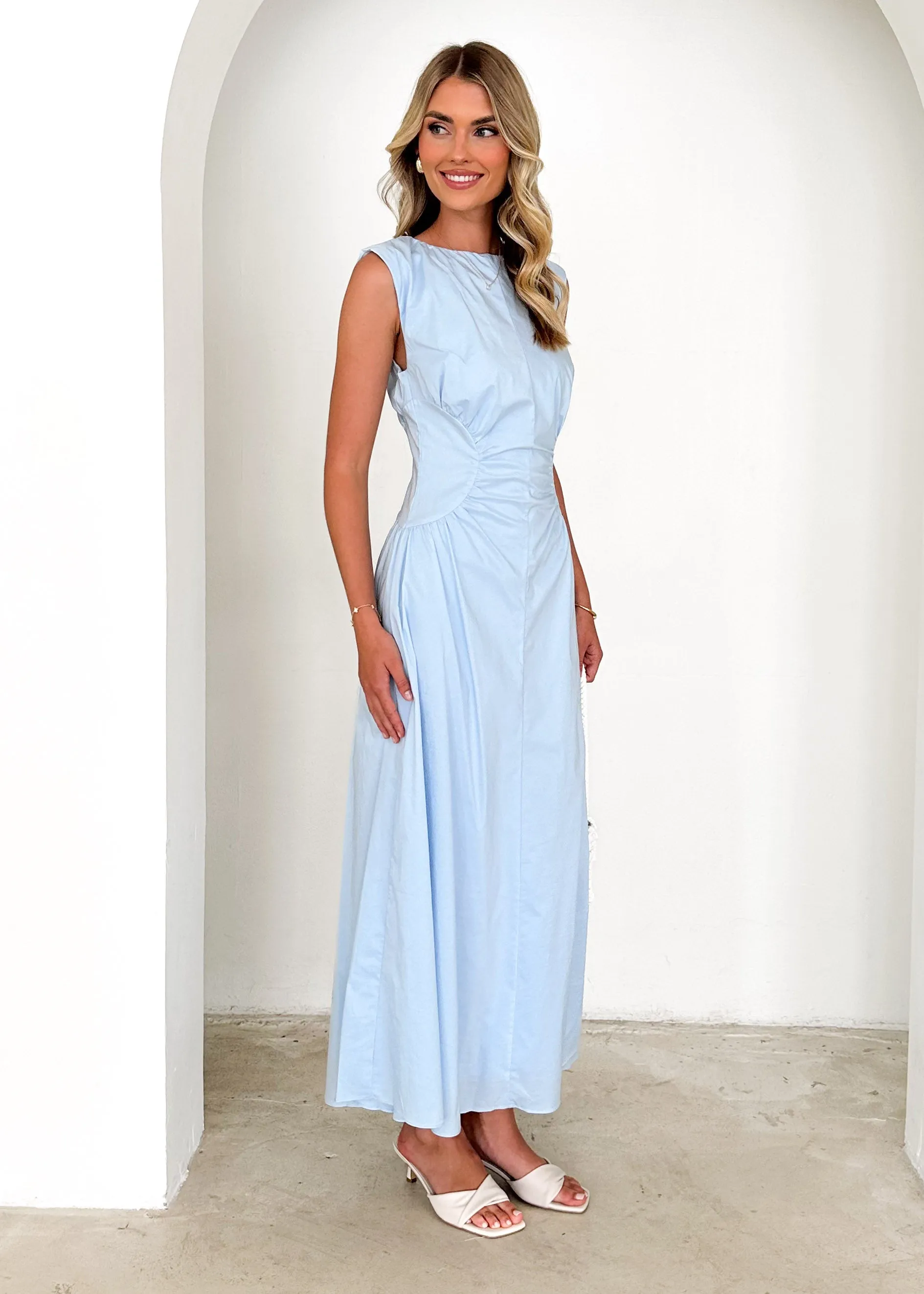 Sabbath Maxi Dress - Sky Blue