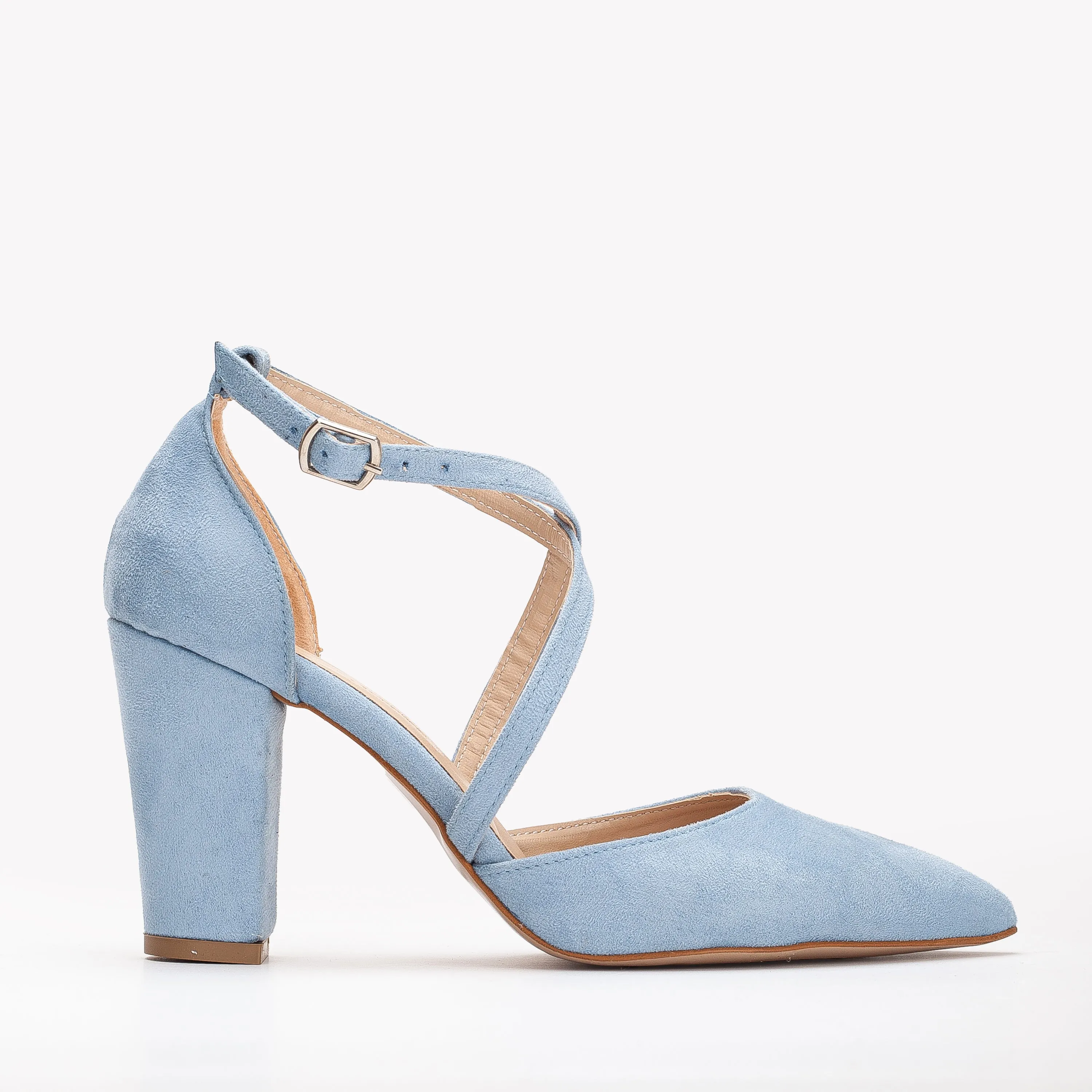 Sina - Baby Blue Wedding Shoes