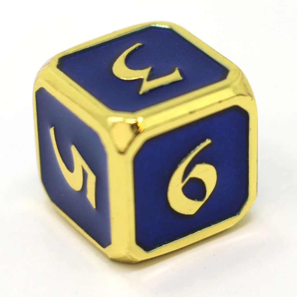 Single d6 - Mythica Gold Sapphire