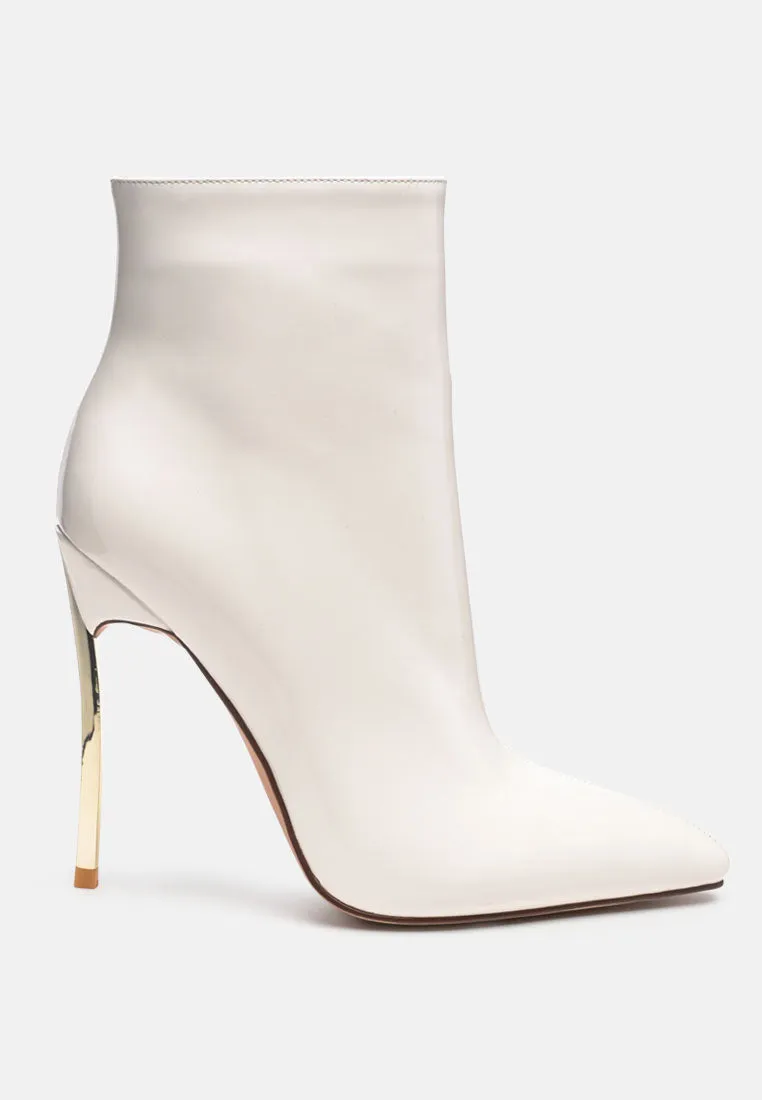 Siren Patent Faux Leather Bootie