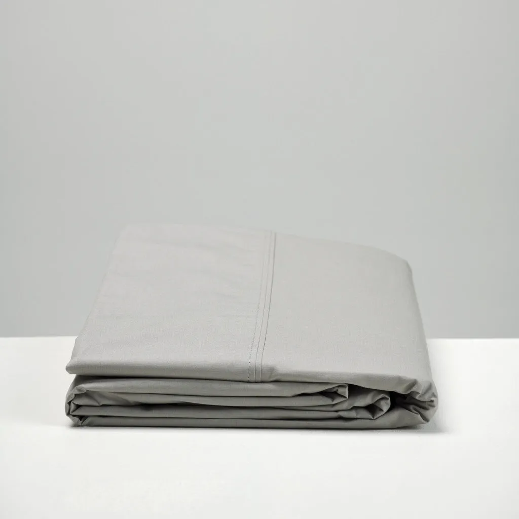 Smoke Cotton Flat Sheet