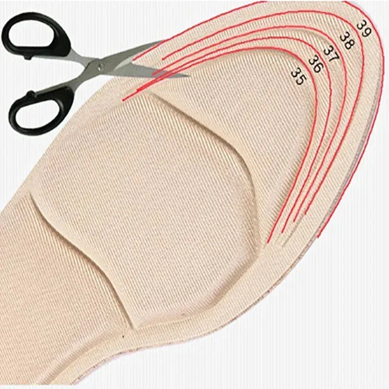 Soft Memory Foam Insole Pad Inserts Heel Post Back Breathable Anti-slip for Women