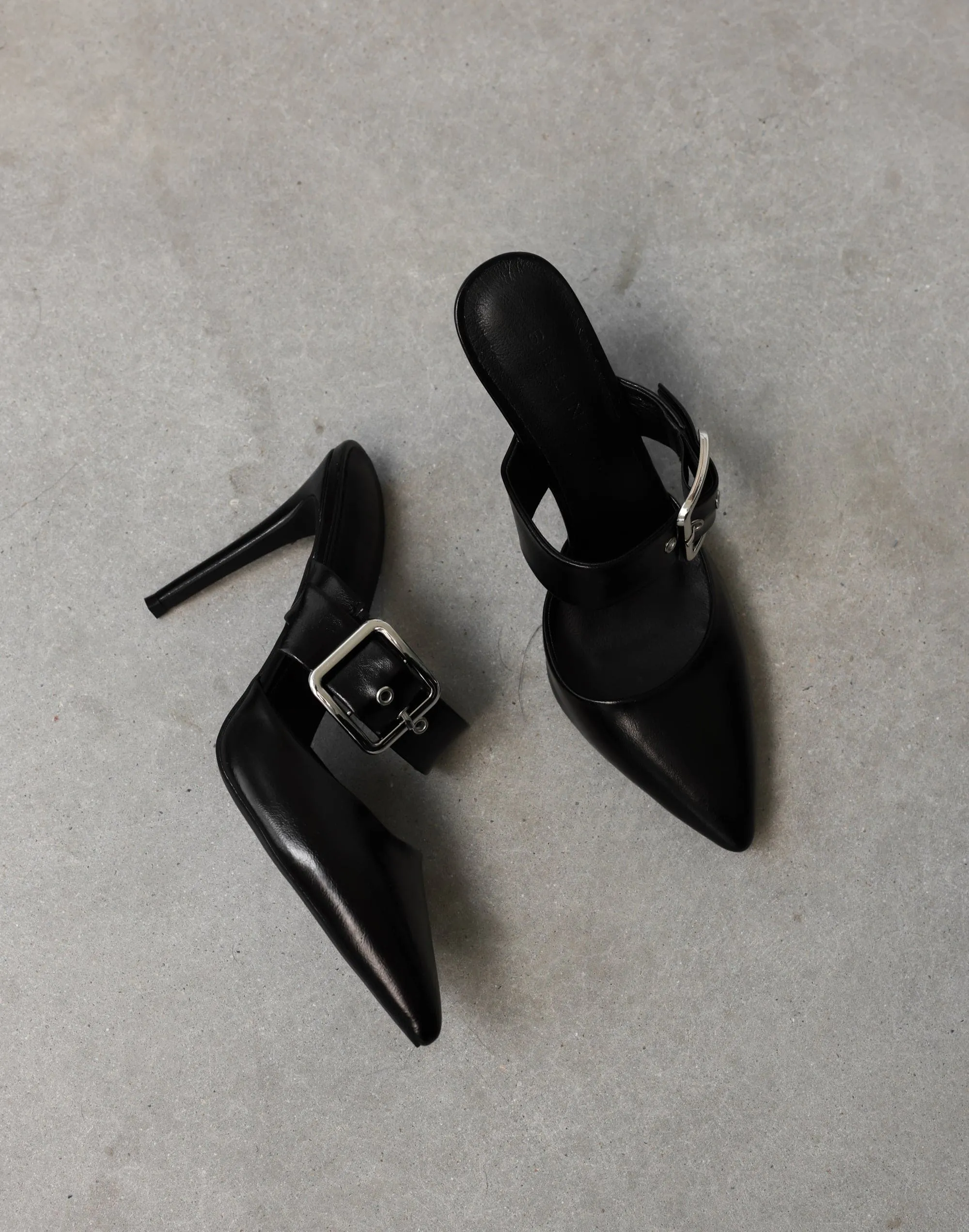 Usha Heels (Black) - By Billini